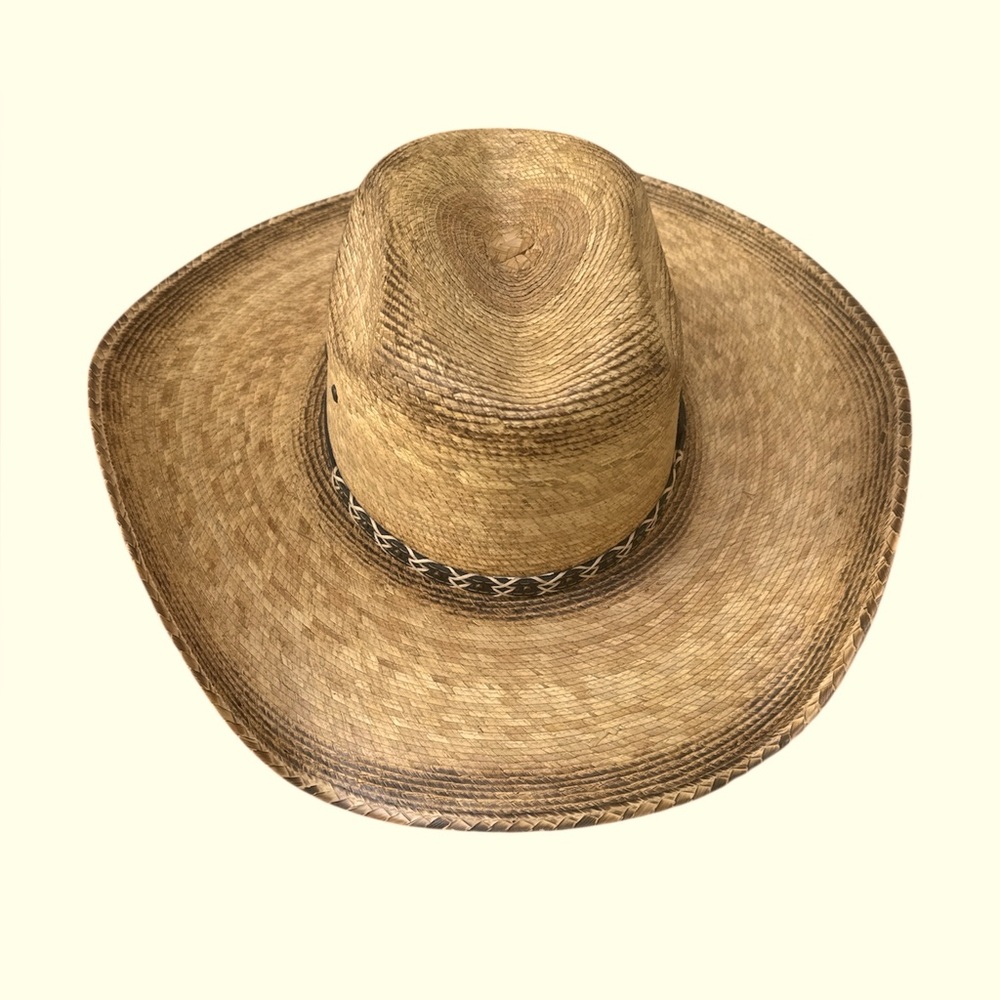 Cody James 15X Toasted Palm Straw Cowboy Hat Size 6 7/8  Great Condition!